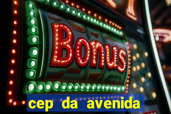 cep da avenida santos dumont